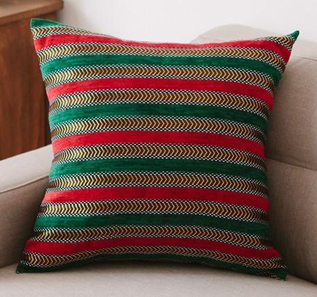 Decorative Throw Pillows for Living Room, Bohemian Style Chenille Pillow Cover, Bohemian Decorative Sofa Pillows-Art Painting Canvas