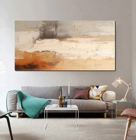 Contemporary Canvas Artwork, Large Modern Acrylic Painting, Hand Painted Wall Art Painting, Abstract Wall Art Paintings, Modern Art for Dining Room-Art Painting Canvas