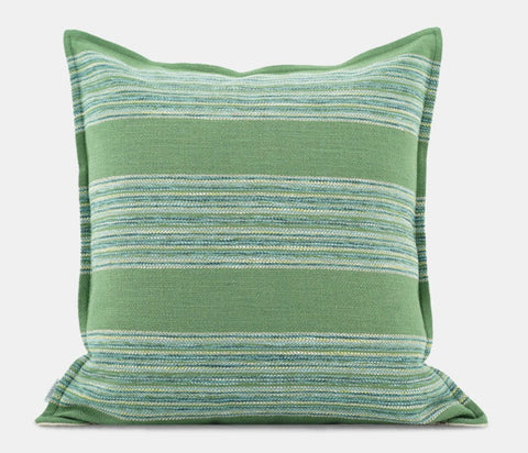 Green Modern Sofa Pillows for Couch, Contemporary Decorative Pillow Covers, Large Decorative Pillows for Living Room
