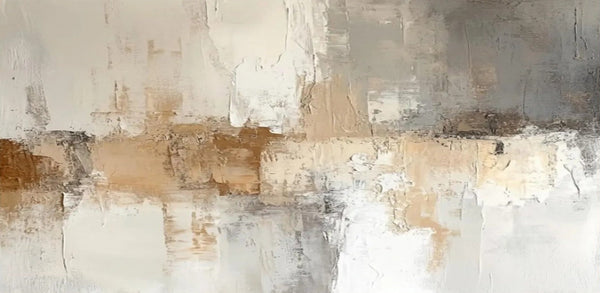 Large Modern Acrylic Painting, Hand Painted Wall Art Painting, Contemporary Canvas Artwork, Abstract Wall Art Paintings, Modern Art for Dining Room-Art Painting Canvas