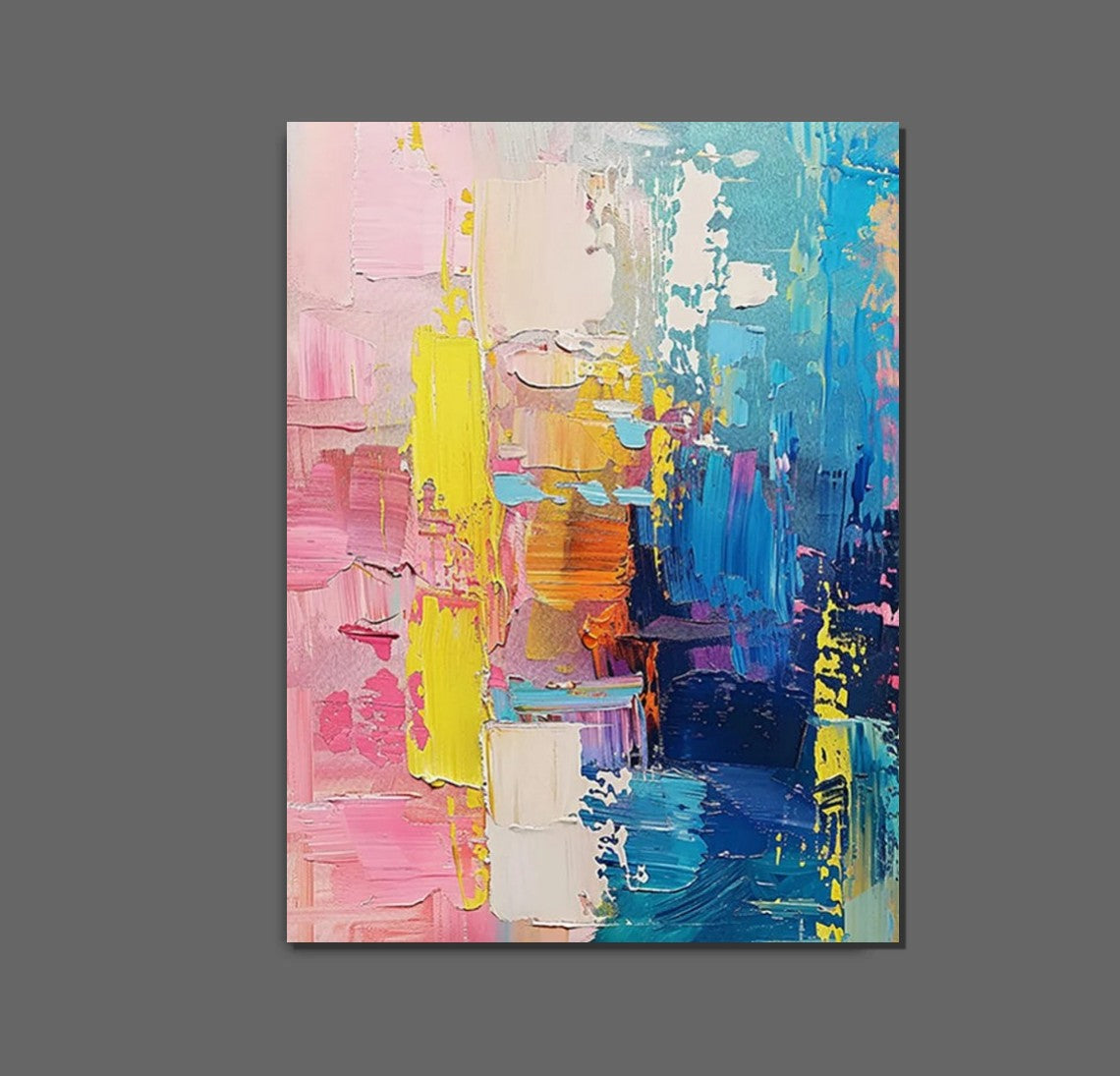 Contemporary Canvas Art, Modern Paintings for Bedroom, Large Wall Art for Living Room, Hand Painted Wall Paintings, Original Abstract Art-Art Painting Canvas
