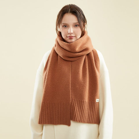 Soft Cashmere Scarf for Women, Wool Scarf for Women, Casual Scarf for Women, Fashion Designer Scarf, Cold Weather Scarf, Modern Winter Scarf-Art Painting Canvas