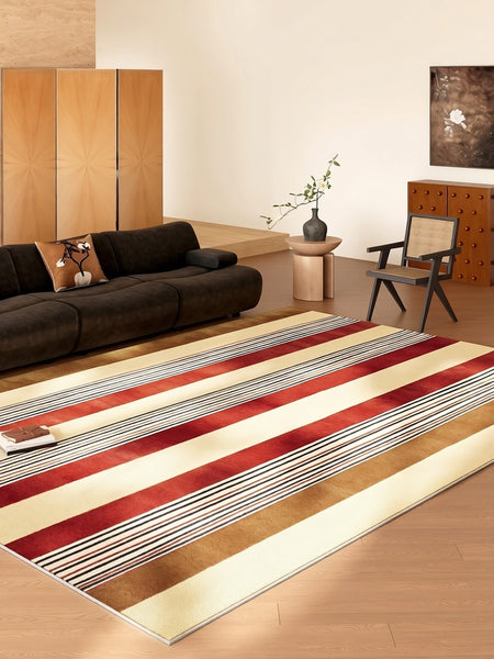 Abstract Modern Carpets for Living Room, Contemporary Rugs for Bedroom, Mid Century Modern Rugs Next to Bed, Colorful Abstract Rugs for Dining Room