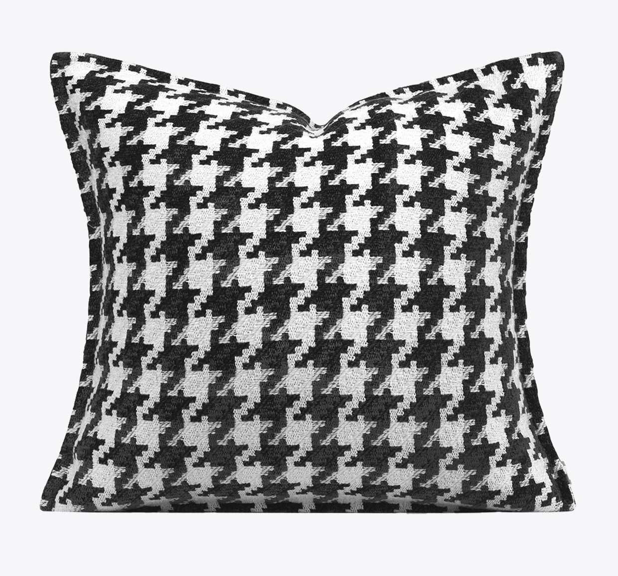 Decorative Pillows for Couch, Contemporary Throw Pillows for Living Room, Black and White Modern Sofa Pillows, Modern Square Pillows-Art Painting Canvas