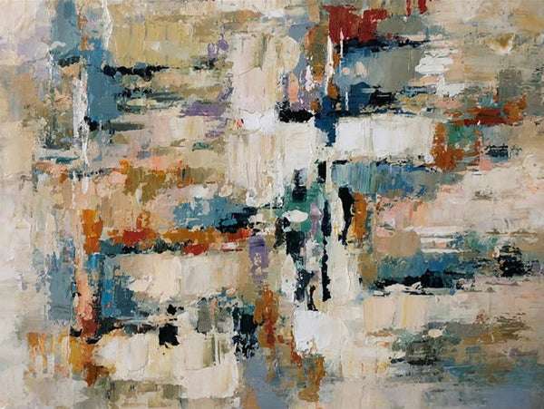Extra Large Paintings, Acrylic Abstract Art, Modern Abstract Acrylic Painting, Living Room Wall Painting, Large Paintings for Living Room-Art Painting Canvas
