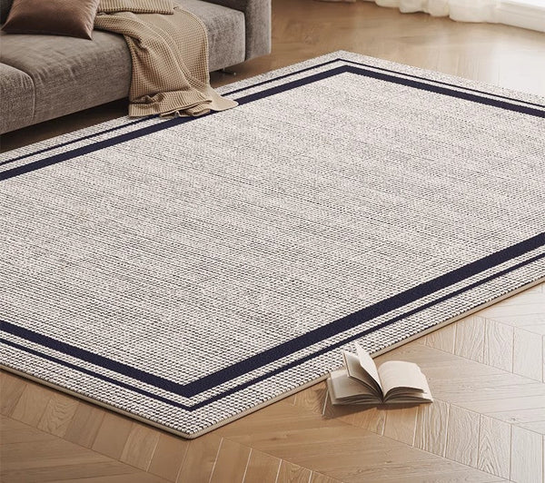 Geometric Modern Rugs for Sale, Contemporary Modern Rugs for Bedroom, Modern Rug Placement Ideas for Living Room, Abstract Rugs for Dining Room-Art Painting Canvas