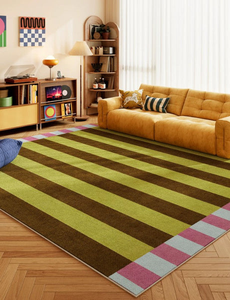 Simple Modern Floor Rugs, Colorful Abstract Modern Rugs, Modern Living Room Rug Ideas, Geometric Carpets for Bedroom, Contemporary Area Rugs