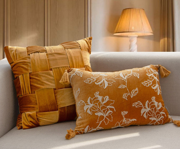 Modern Decorative Pillows for Couch, Decorative Cushion Covers, Decorative Pillow Arrangement Ideas for Interior Design, Unique Decorative Pillows for Bedroom-Art Painting Canvas