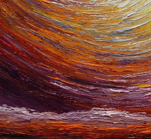 Landscape Painting, Custom Large Heavy Texture Painting, Modern Artwork, Canvas Painting, Modern Art, Oil Painting, Tree Painting 205-Art Painting Canvas