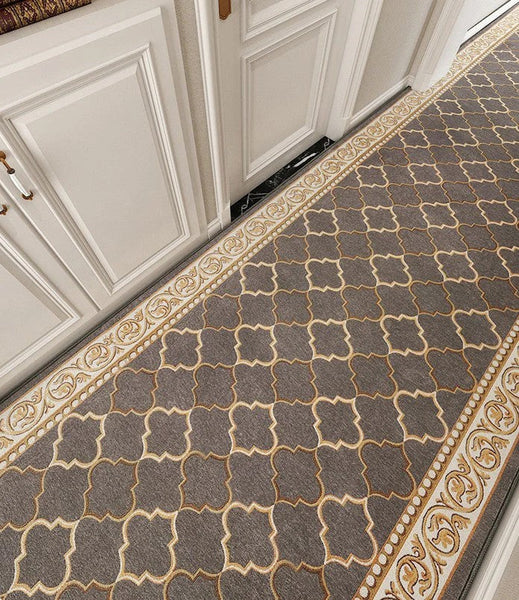 Long Hallway Runners, Non Slip Entryway Runner Rug Ideas, Extra Long Narrow Runner Rugs, Geometric Modern Long Hallway Runners,Contepmorary Runner Rugs-Art Painting Canvas