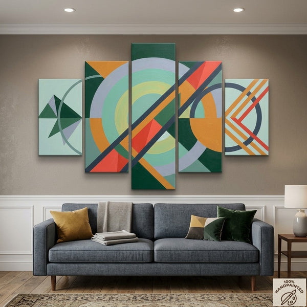 Large Modern Canvas Art, Modern Wall Art Paintings for Living Room, Original Abstract Paintings-Art Painting Canvas