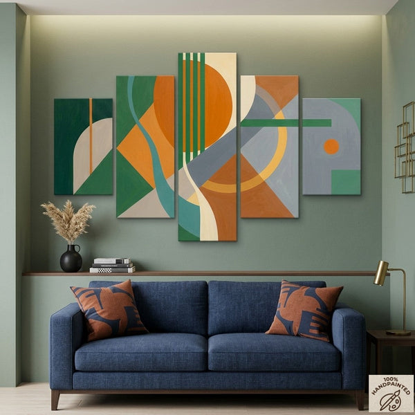 Dining Room Modern Wall Art Paintings, Original Abstract Paintings, Large Modern Canvas Artwork