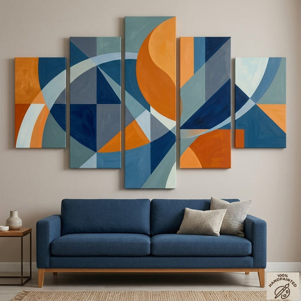 Dining Room Modern Wall Art Paintings, Large Modern Canvas Artwork, Original Abstract Paintings-Art Painting Canvas
