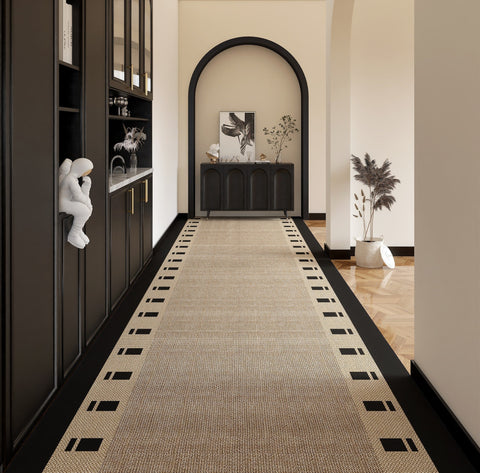 Kitchen Runner Rugs, Entryway Runner Rug Ideas, Entrance Hallway Runners, Modern Long Hallway Runners, Long Hallway Runners, Extra Long Narrow Runner Rugs-Art Painting Canvas