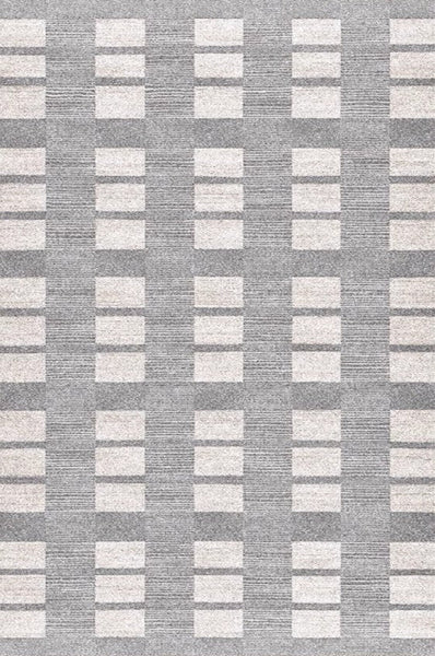 Dining Room Floor Rug, Large Gray Floor Rugs for Living Room, Modern Floor Rugs for Bedroom, Extra Large Geometric Modern Rugs for Office-Art Painting Canvas