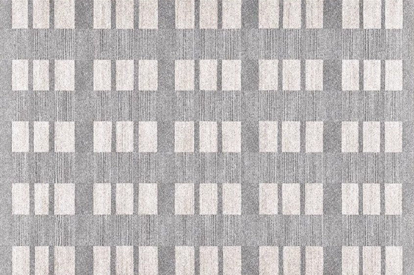 Dining Room Floor Rug, Large Gray Floor Rugs for Living Room, Modern Floor Rugs for Bedroom, Extra Large Geometric Modern Rugs for Office-Art Painting Canvas