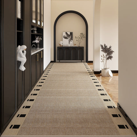 Extra Long Hallway Runners, 30 Feet Modern Long Hallway Runners, Washable Entrance Hallway Runners, Stain-resistant Non Slip Kitchen Runner Rugs-Art Painting Canvas