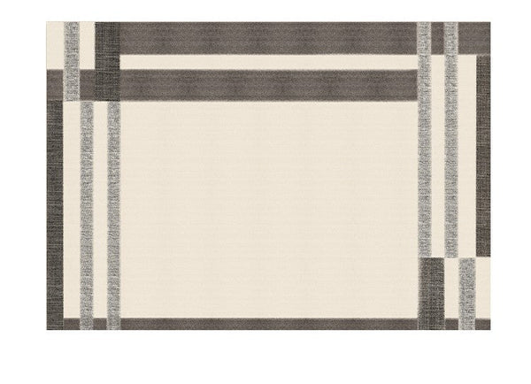 Geometric Contemporary Modern Rugs Next to Bed, Modern Carpets for Office, Abstract Area Rugs for Living Room, Modern Soft Rugs under Dining Room Table-Art Painting Canvas