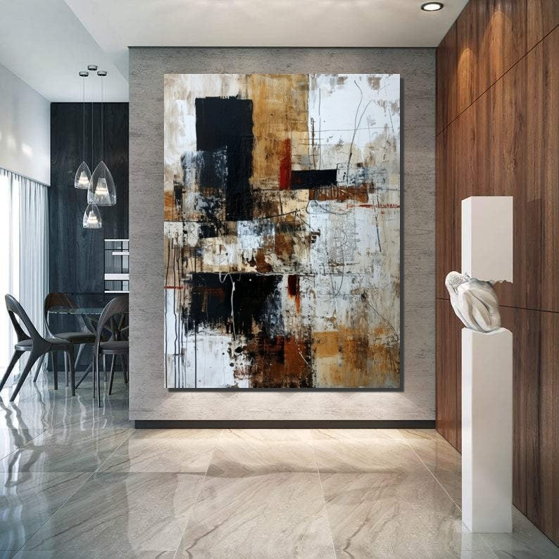 Canvas Painting for Living Room, Simple Modern Art, Large Paintings for Sale, Extra Large Wall Art Painting, Modern Contemporary Abstract Artwork-Art Painting Canvas