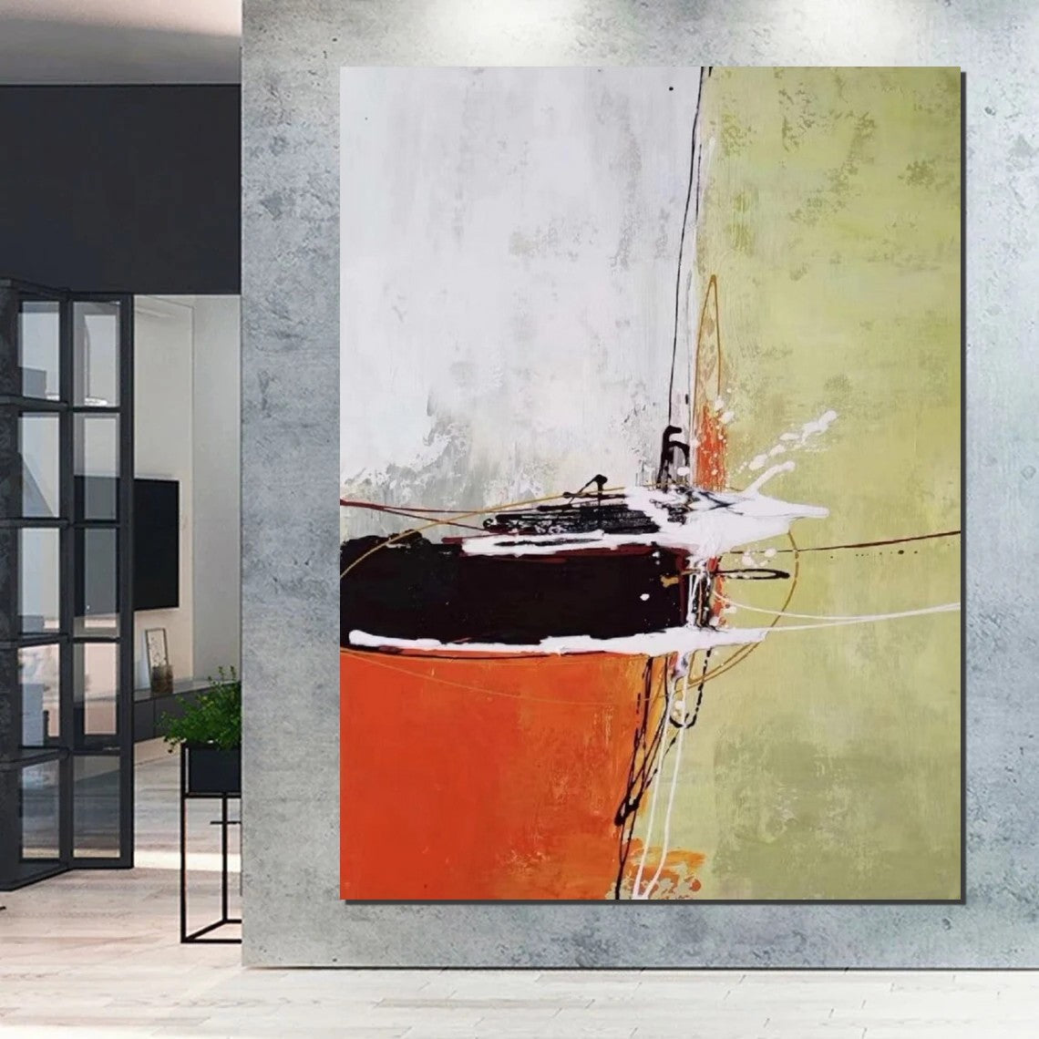 Extra Large Wall Art Painting, Modern Contemporary Abstract Artwork, Hand Painted Acrylic Painting For Living Room