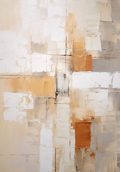 Simple Wall Art Ideas, Modern Abstract Painting, Buy Art Online, Large Acrylic Canvas Paintings, Dining Room Abstract Paintings-Art Painting Canvas