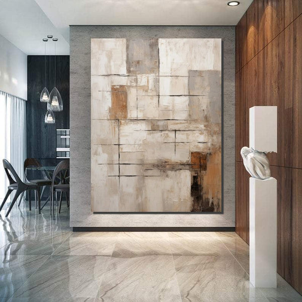 Large Paintings for Living Room, Living Room Wall Painting, Extra Large Paintings, Acrylic Abstract Art, Modern Abstract Acrylic Painting-Art Painting Canvas