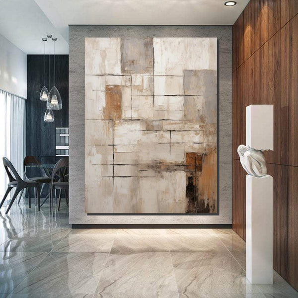 Large Paintings for Living Room, Living Room Wall Painting, Extra Large Paintings, Acrylic Abstract Art, Modern Abstract Acrylic Painting-Art Painting Canvas