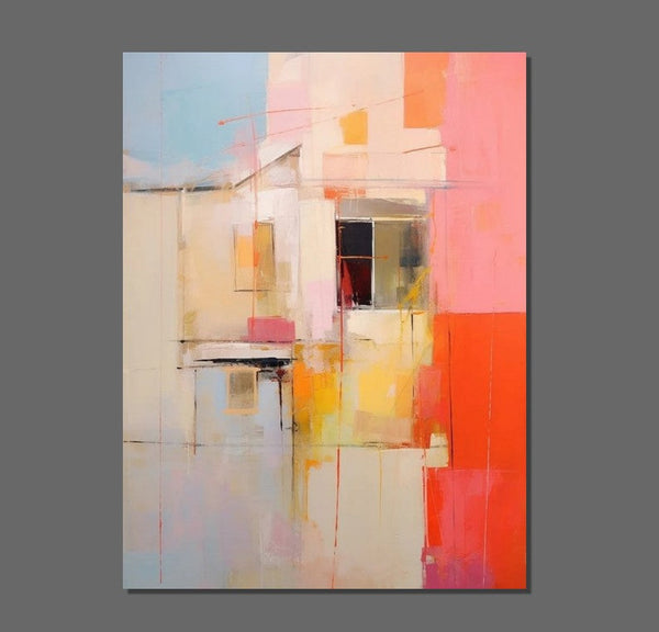 Acrylic Abstract Art, Modern Abstract Acrylic Painting, Living Room Wall Painting, Extra Large Paintings, Large Paintings for Living Room-Art Painting Canvas