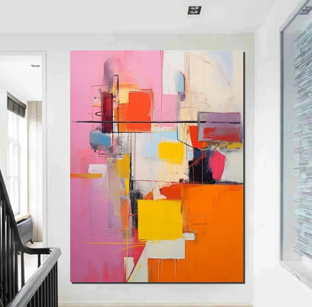 Extra Large Wall Art Painting, Hand Painted Acrylic Painting, Modern Contemporary Abstract Artwork, Acrylic Painting for Living Room, Buy Paintings Online-Art Painting Canvas