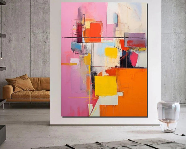 Extra Large Wall Art Painting, Hand Painted Acrylic Painting, Modern Contemporary Abstract Artwork, Acrylic Painting for Living Room, Buy Paintings Online-Art Painting Canvas