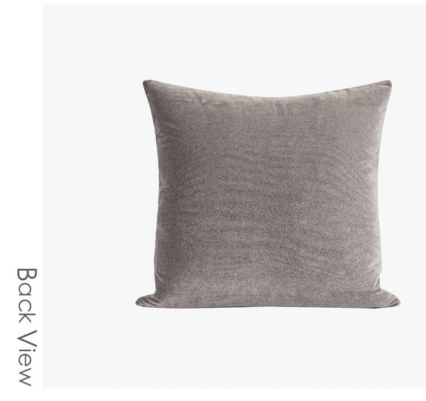 Modern Sofa Throw Pillows, Large Decorative Throw Pillows for Couch, Grey Green Abstract Contemporary Throw Pillow for Living Room-Art Painting Canvas