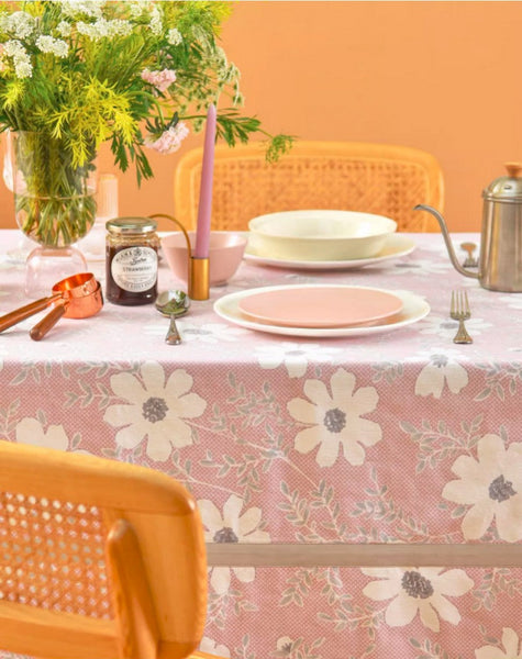 Kitchen Rectangular Table Covers, Square Tablecloth for Round Table, Modern Table Cloths for Dining Room, Farmhouse Cotton Table Cloth, Wedding Tablecloth-Art Painting Canvas