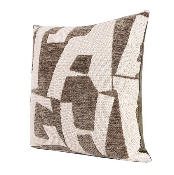 Modern Square Pillows, Contemporary Throw Pillow for Living Room, Large Abstract Throw Pillows for Couch, Modern Sofa Throw Pillows-Art Painting Canvas