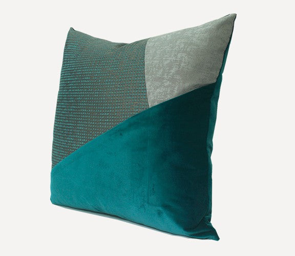 Decorative Throw Pillow for Couch, Green Modern Sofa Pillows, Modern Throw Pillows for Couch-Art Painting Canvas