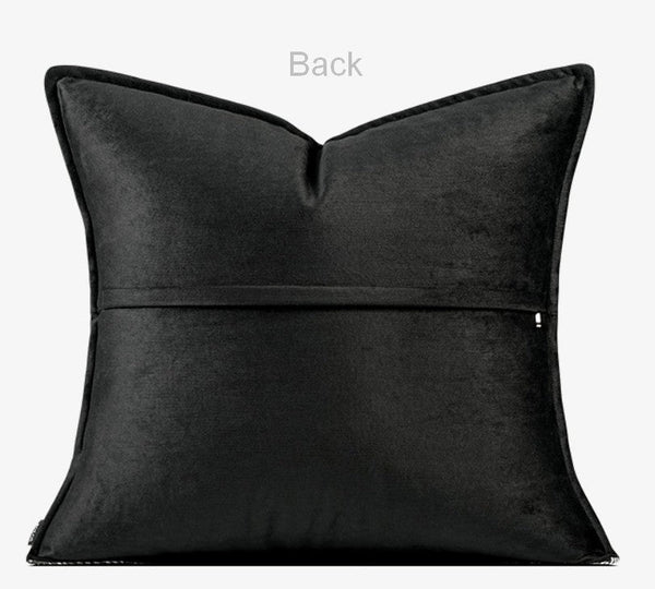 Contemporary Modern Sofa Pillows for Bedroom, Large Square Modern Throw Pillows for Couch, Simple Decorative Throw Pillows, Large Throw Pillow for Interior Design-Art Painting Canvas