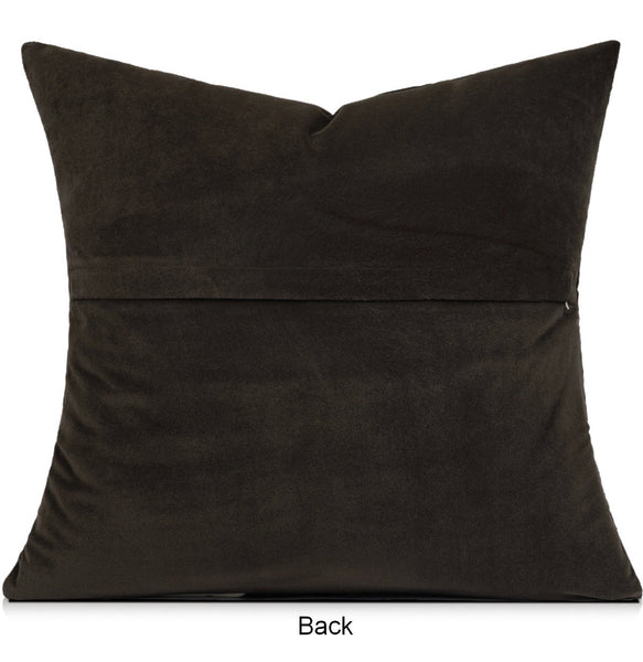 Black Stripe Modern Pillows for Couch, Abstract Decorative Throw Pillows for Living Room, Large Modern Sofa Pillow Cases, Decorative Pillow Covers-Art Painting Canvas