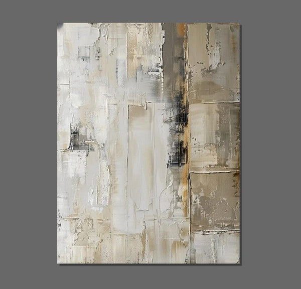 Oversized Wall Art Painting for Sale, Modern Acrylic Canvas Painting, Heavy Texture Paintings, Palette Knife Paniting, Acrylic Painting on Canvas-Art Painting Canvas
