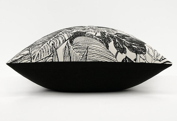 Animal Jungle Raccoon Decorative Throw Pillows for Bedroom, Large Throw Pillow for Interior Design, Contemporary Square Modern Throw Pillows for Couch-Art Painting Canvas