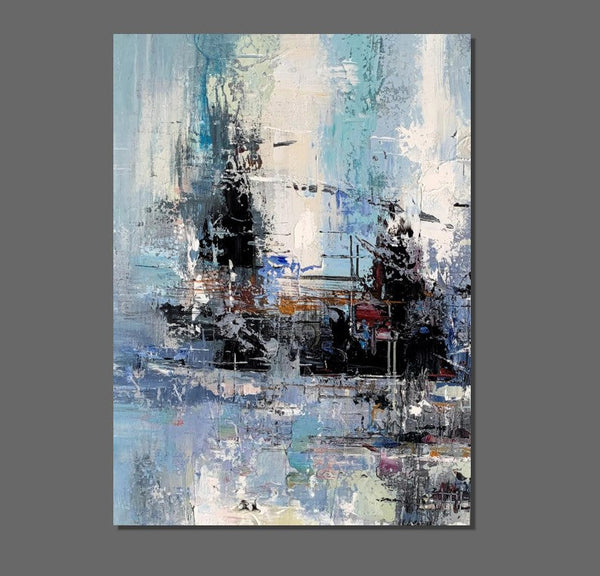 Large Paintings for Dining Room, Acrylic Painting on Canvas, Simple Abstract Art, Wall Art Paintings for Bedroom, Simple Modern Art Paintings-Art Painting Canvas