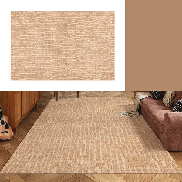 Contemporary Modern Rugs for Living Room, Modern Rugs for Dining Room, Bedroom Modern Rugs, Abstract Geometric Modern Rugs-Art Painting Canvas