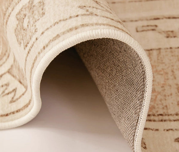 Geometric Modern Carpets for Office, Abstract Modern Rugs for Living Room, Contemporary Modern Rugs Next to Bed, Modern Rugs under Dining Room Table-Art Painting Canvas