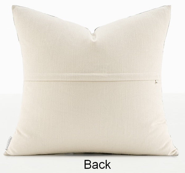 Large Square Modern Throw Pillows for Couch, Large Throw Pillow for Interior Design, Contemporary Modern Sofa Pillows for Bedroom, Simple Decorative Throw Pillows-Art Painting Canvas