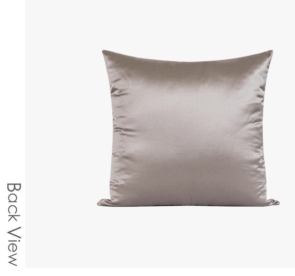 Grey Green Abstract Contemporary Throw Pillow for Living Room, Decorative Throw Pillows for Couch, Large Modern Sofa Throw Pillows-Art Painting Canvas