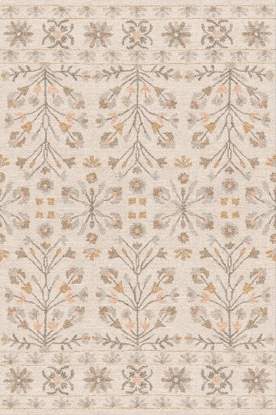 Modern Rugs for Living Room, Flower Pattern Modern Rugs for Farmhouse, Bedroom Modern Rugs, Modern Rugs for Dining Room-Art Painting Canvas