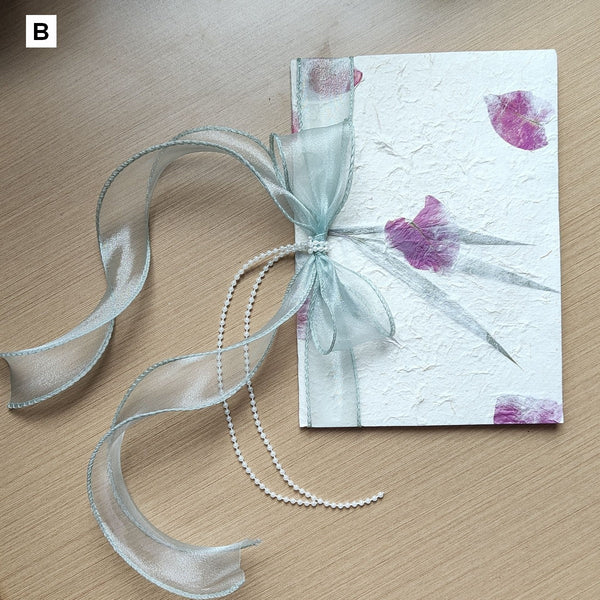Creative Birthday Greeting Card, Original Handmade Wedding Greeting Card, Unique Anniversary Greeting Card to Lovers, Beautiful Valentine's Day Greeting Card, Bowknot Greeting Cards-Art Painting Canvas