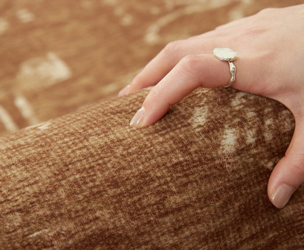 Mid Century Modern Rugs for Living Room, Geometric Contemporary Rugs, Abstract Contemporary Modern Rugs for Dining Room-Art Painting Canvas