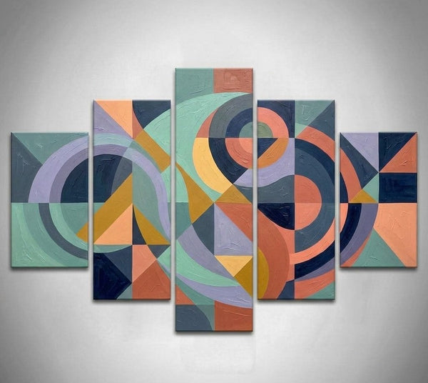 Original Abstract Paintings, Modern Canvas Artwork for Living Room, Large Abstract Wall Art Paintings-Art Painting Canvas