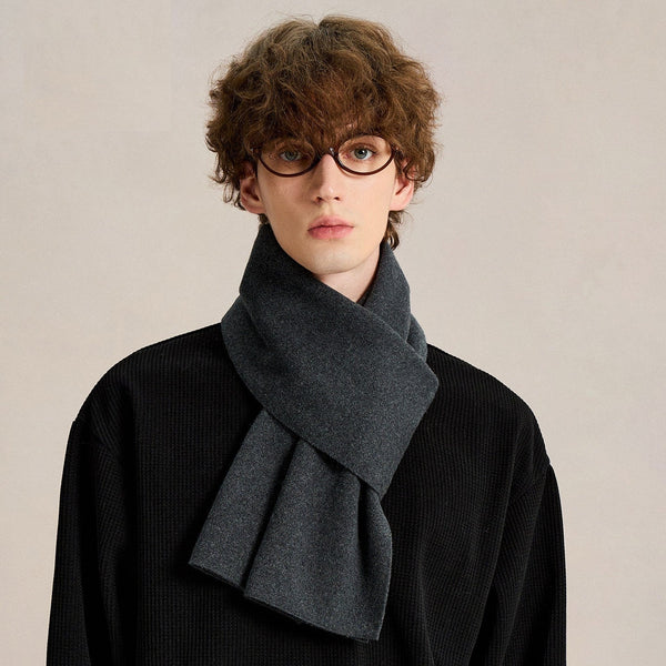 Soft Wool Winter Scarves for Men, Men's Wool Scarf Winter, Formal Men Scarf Styles, Casual Scarf for Men, Men's Winter Scarf, Business Wool Scarf for Gentleman