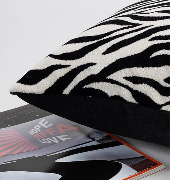 Large Decorative Sofa Pillows, Large Modern Sofa Throw Pillows for Bedroom, Abstract Contemporary Pillow for Couch-Art Painting Canvas