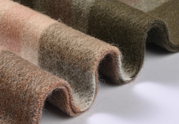 Warm Winter Scarf, Cold Weather Scarf, Soft Cashmere Scarf for Women, Checked Scarf Winter Wool Scarf, Elegant Wool Scarves, Holiday Scarf, Fashion Scarf, Christmas Gifts for Her-Art Painting Canvas